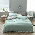 housse de couette couleur unie